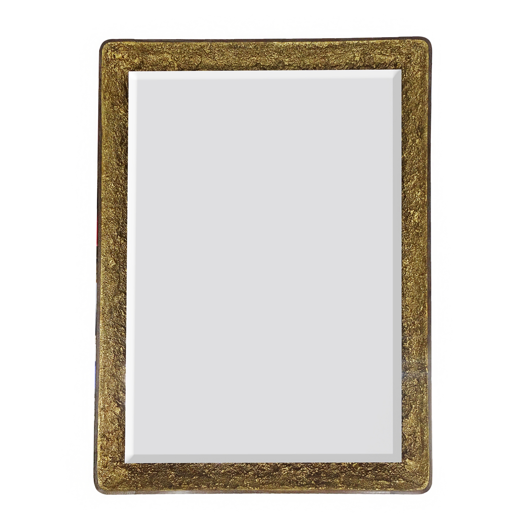 Gilded Oak Mirror, Rectangular