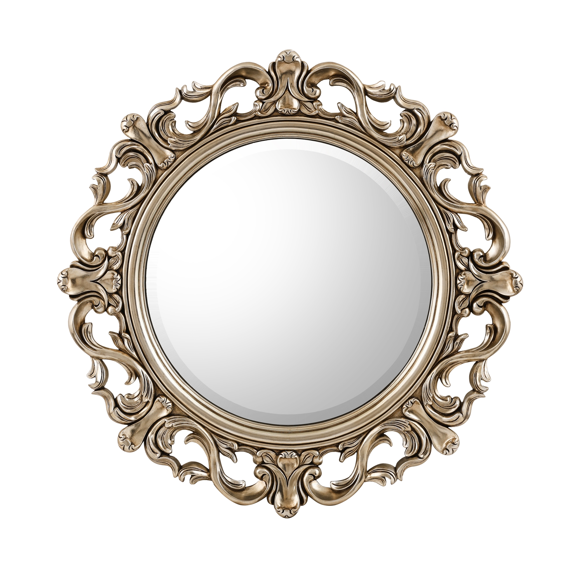 Filigree Mirror, Silver