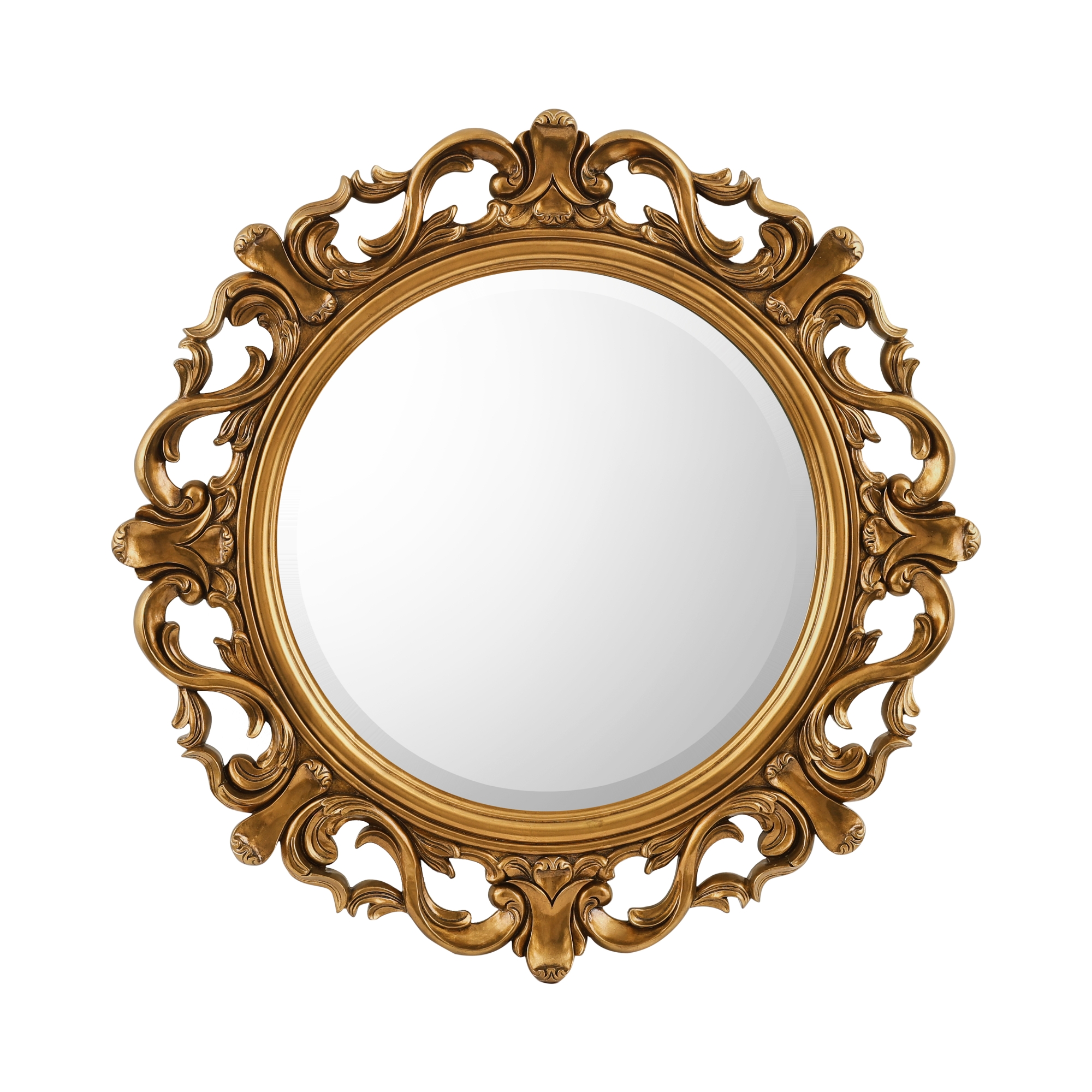 Filigree Mirror, Gold