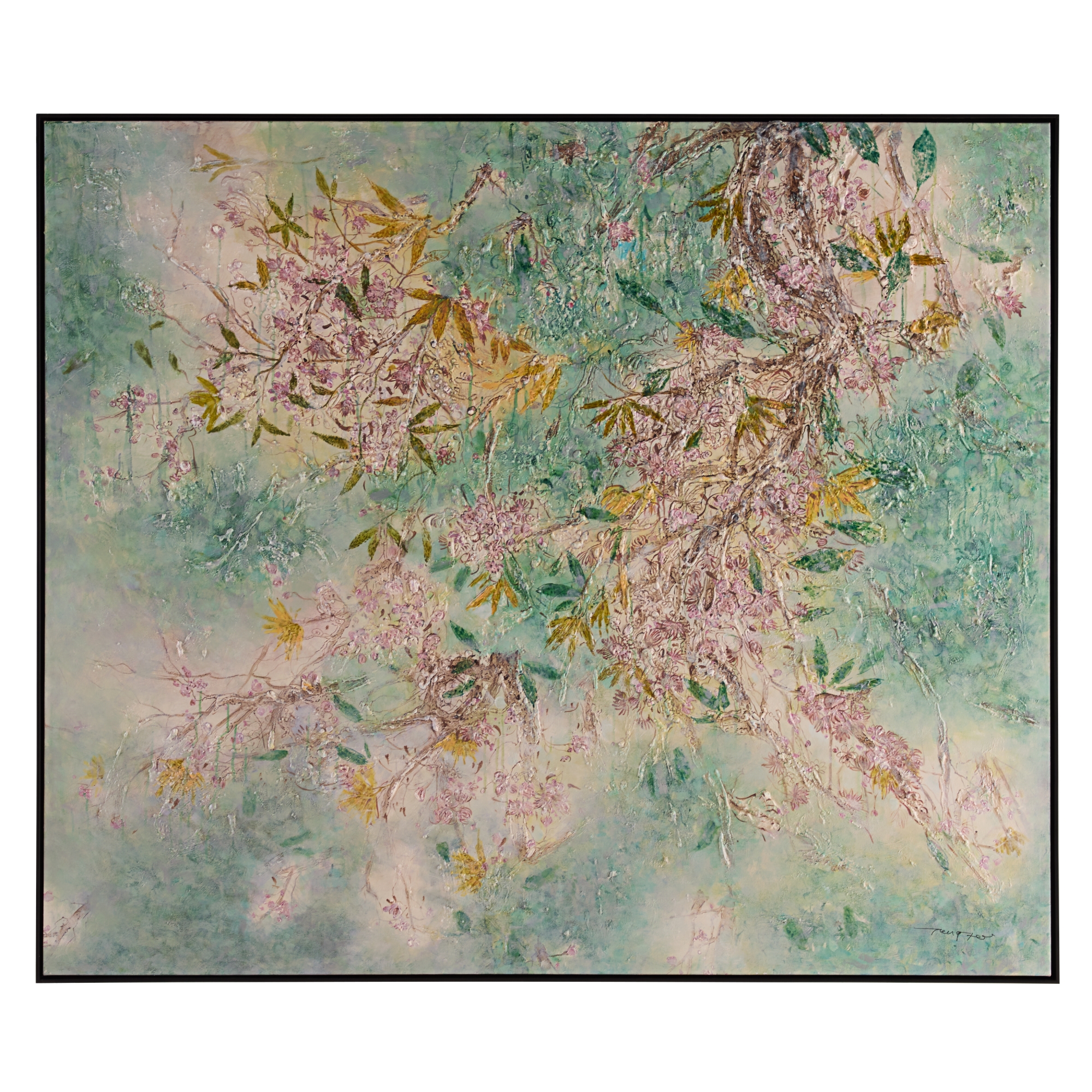Teng Fei's Fog-Touched Petals