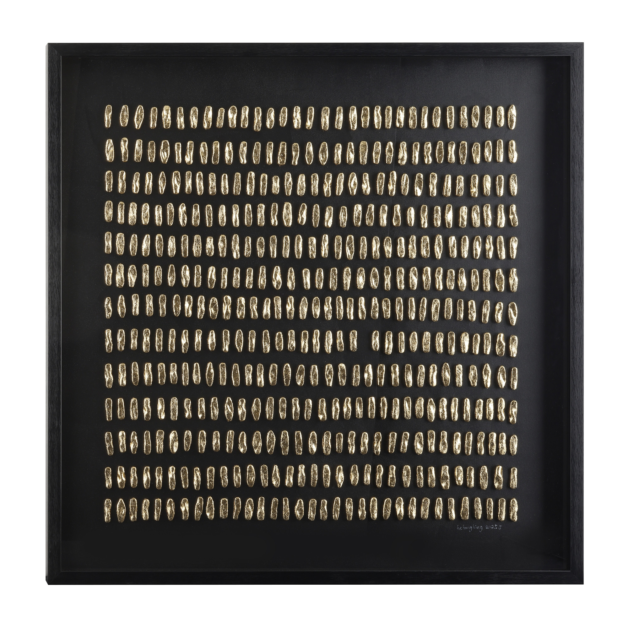 He Hongbing's Gilded Grid II